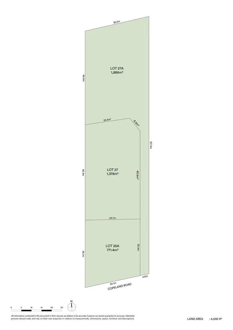 Floorplan of Homely land listing, 25A/27/27A Copeland Road, Beecroft NSW 2119