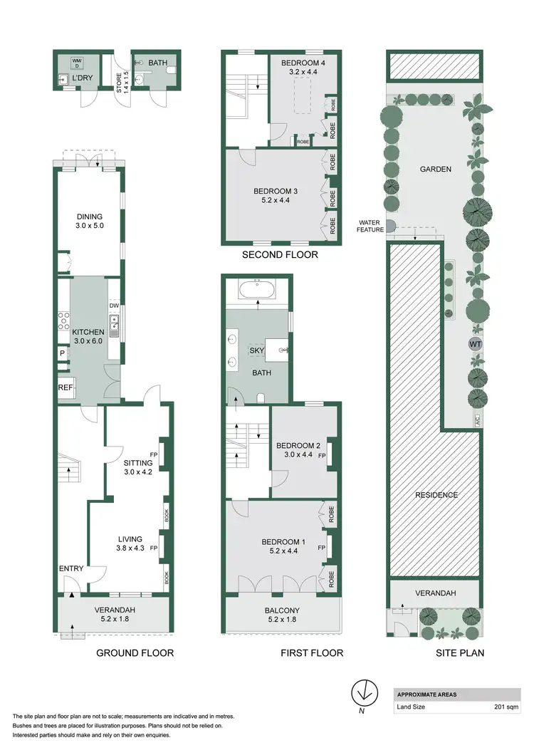 Floorplan of Homely house listing, 77 Birrell Street, Queens Park NSW 2022