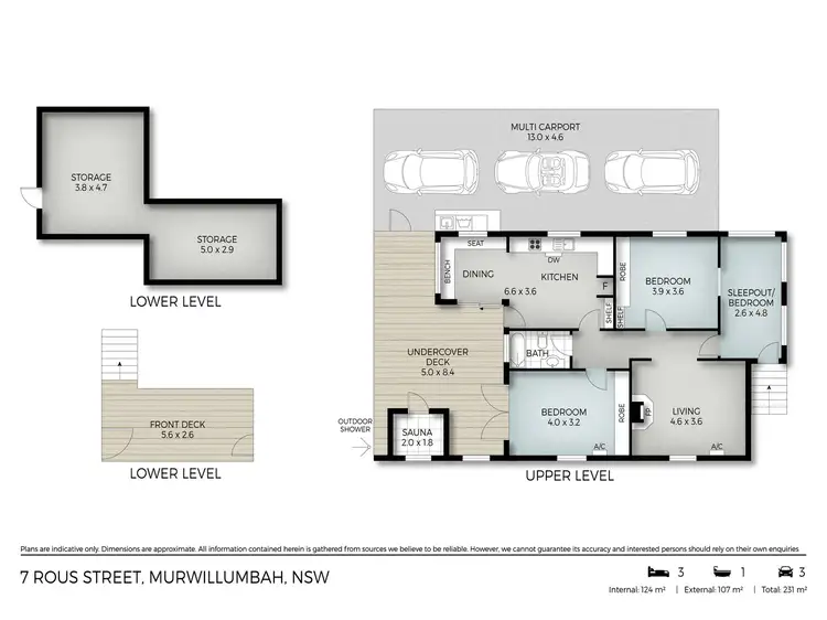 Floorplan of Homely house listing, 7 Rous Street, Murwillumbah NSW 2484