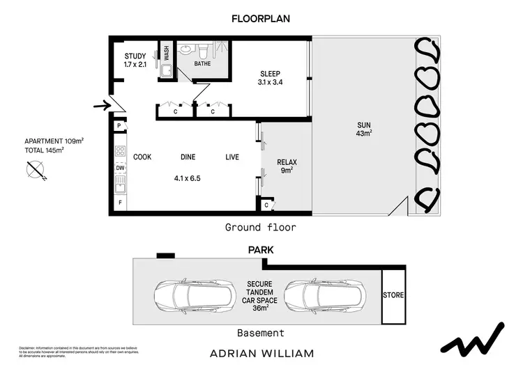 Floorplan of Homely apartment listing, 21/803 New Canterbury Road, Dulwich Hill NSW 2203