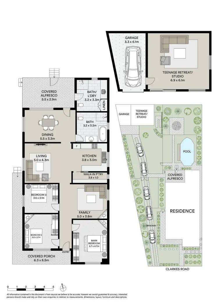 Floorplan of Homely house listing, 2 Clarkes Road, Ramsgate NSW 2217