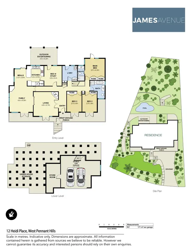 Floorplan of Homely house listing, 12 Heidi Place, West Pennant Hills NSW 2125