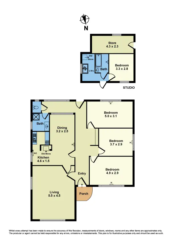 Floorplan of Homely house listing, 17 Rockbank Road, Ardeer VIC 3022