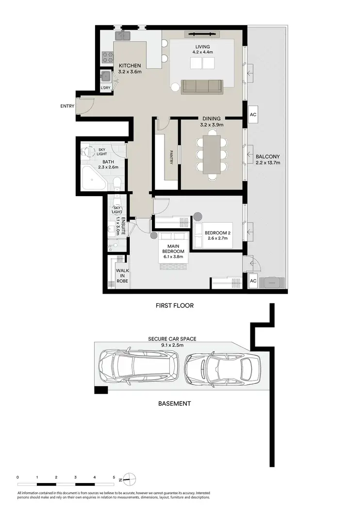 Floorplan of Homely apartment listing, 13/114-120 The Promenade, Sans Souci NSW 2219