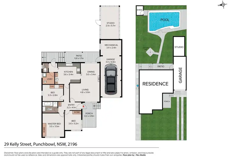 Floorplan of Homely house listing, 29 Kelly Street, Punchbowl NSW 2196