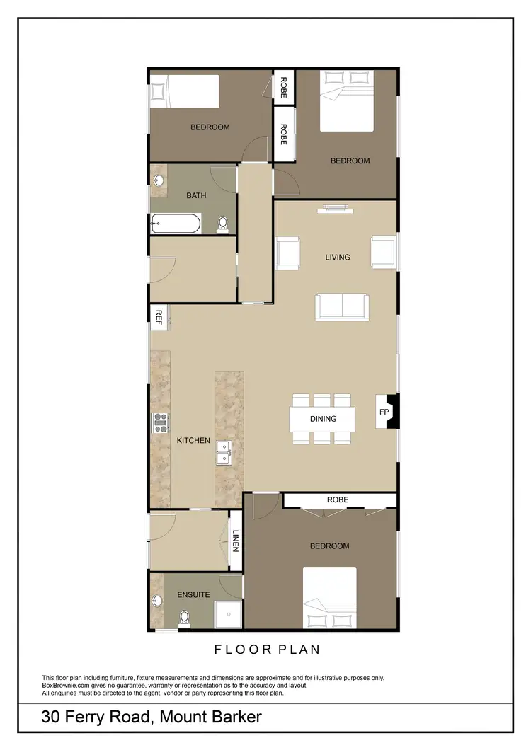 Floorplan of Homely house listing, 30 Ferry Road, Mount Barker WA 6324