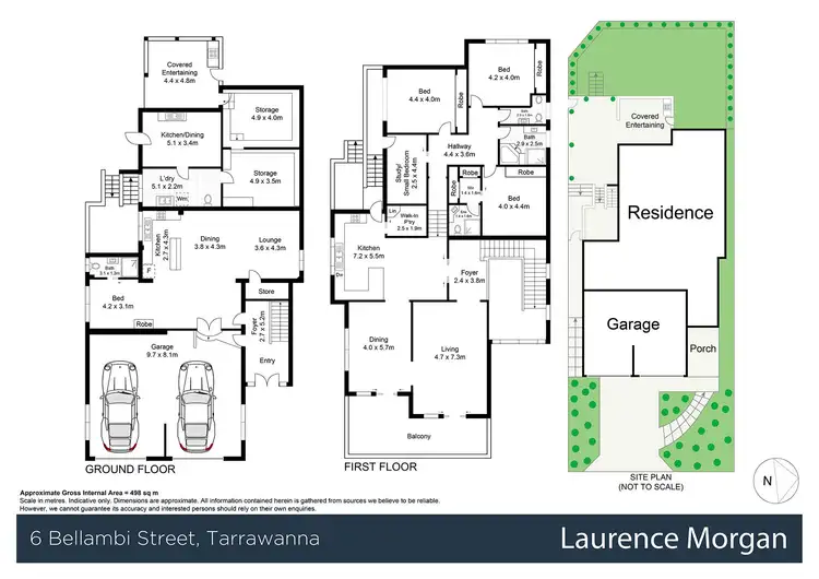Floorplan of Homely house listing, 6 Bellambi Street, Tarrawanna NSW 2518