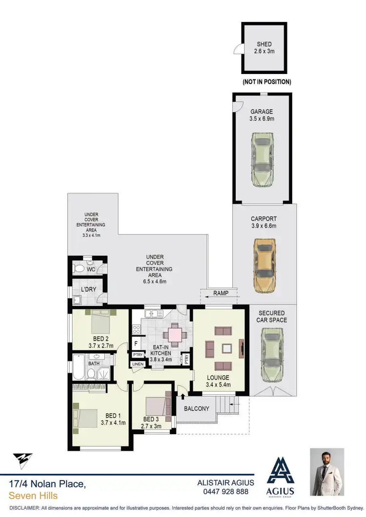 Floorplan of Homely house listing, 56 Athabaska Avenue, Seven Hills NSW 2147