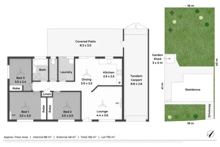 Floorplan of Homely house listing, 48 Regency Drive, Regents Park QLD 4118