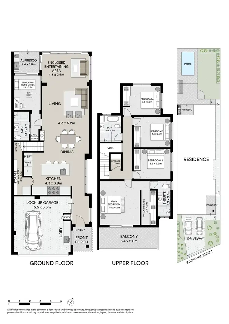Floorplan of Homely semi-detached listing, 36 Stephanie Street, Padstow NSW 2211