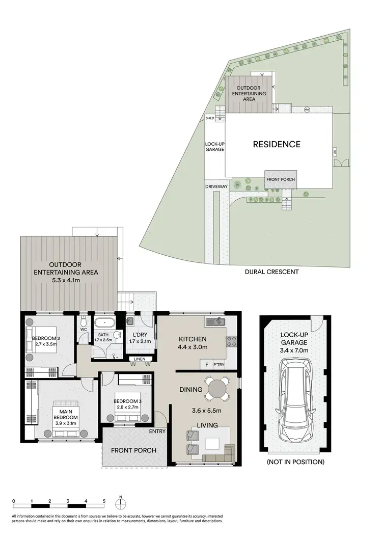 Floorplan of Homely house listing, 15 Dural Crescent, Engadine NSW 2233