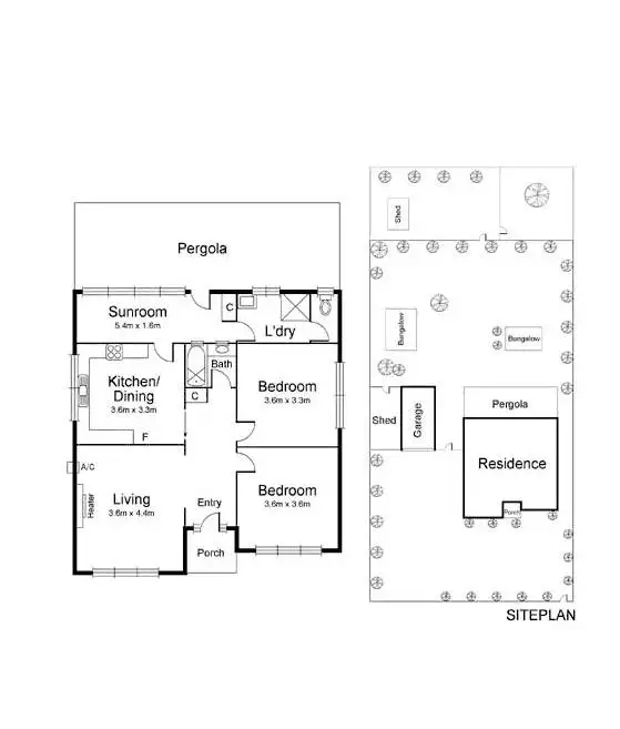 Floorplan of Homely house listing, 12 Broadhurst Avenue, Reservoir VIC 3073