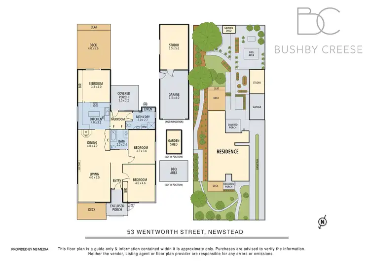 Floorplan of Homely house listing, 53 Wentworth Street, Newstead TAS 7250