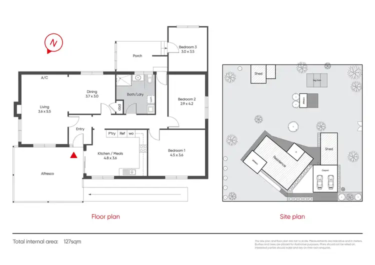 Floorplan of Homely house listing, 11 Broadbent Street, Darnum VIC 3822