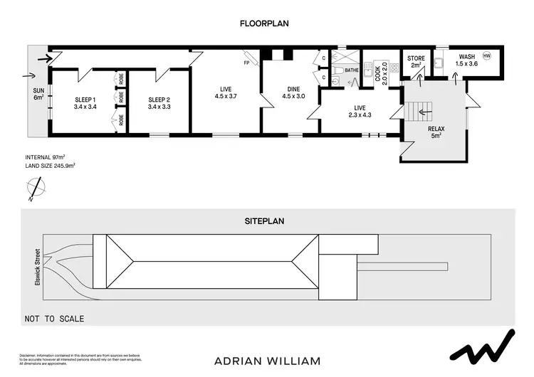 Floorplan of Homely house listing, 32 Elswick Street, Leichhardt NSW 2040