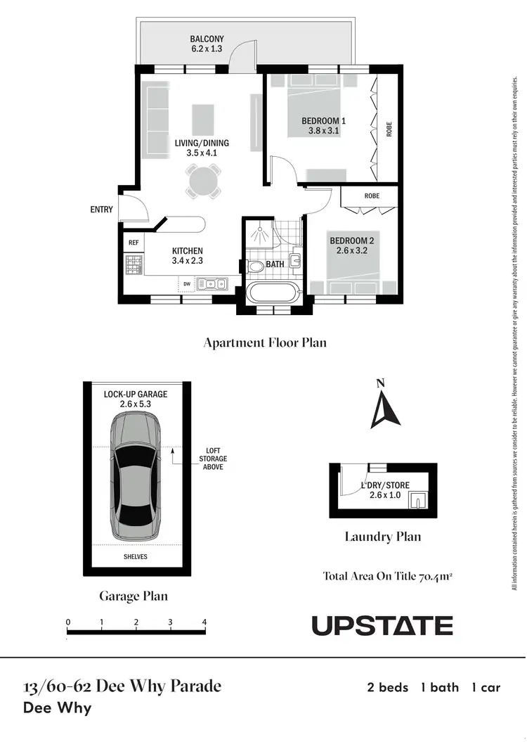 Floorplan of Homely unit listing, 13/60 Dee Why Parade, Dee Why NSW 2099