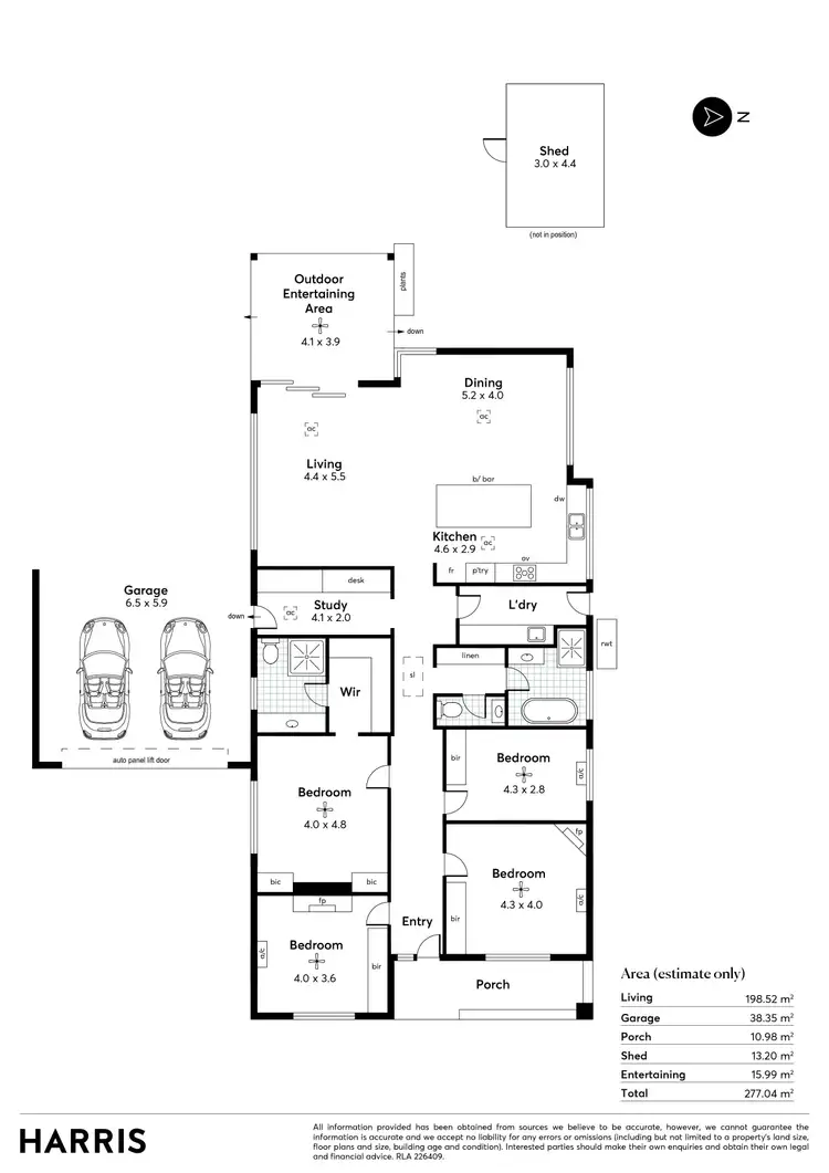 Floorplan of Homely house listing, 2 Hudson Street, Prospect SA 5082