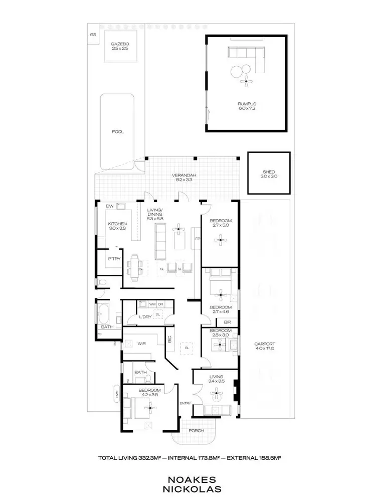 Floorplan of Homely house listing, 33 Mcgilp Avenue, Glengowrie SA 5044