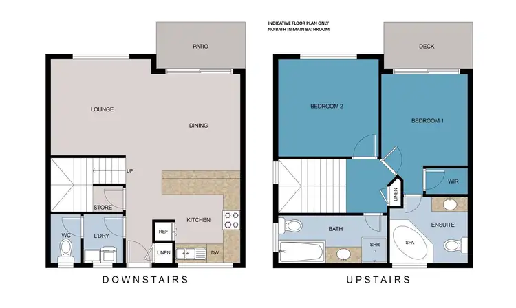 Floorplan of Homely villa listing, 99/2 Firman Drive, Coffs Harbour NSW 2450