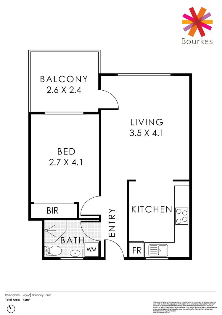Floorplan of Homely unit listing, 14/39 Angelo Street, South Perth WA 6151