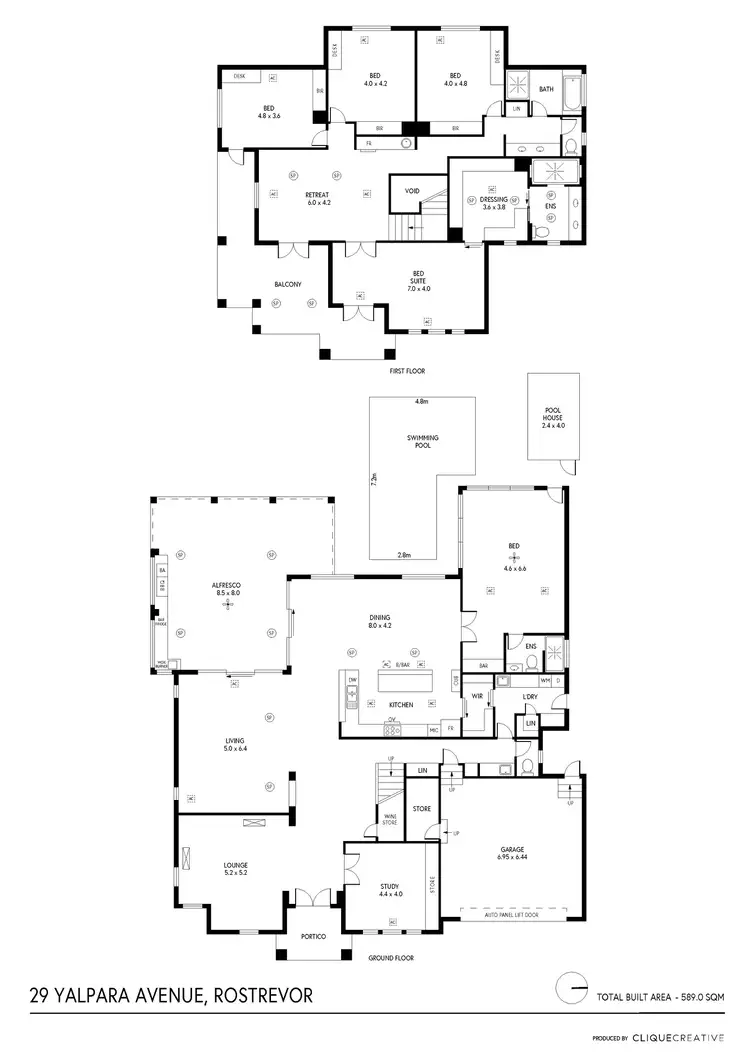 Floorplan of Homely house listing, 29 Yalpara Avenue, Rostrevor SA 5073