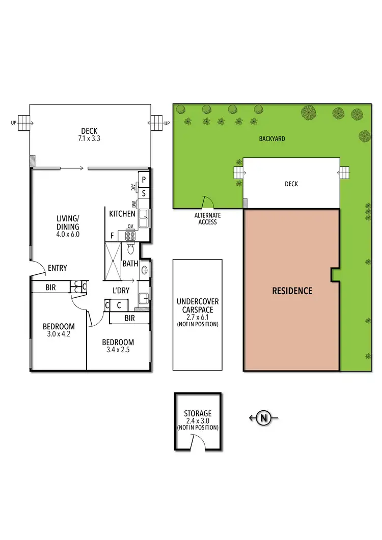 Floorplan of Homely apartment listing, 19/746 Orrong Road, Toorak VIC 3142
