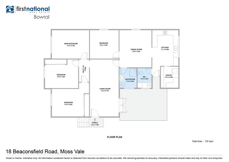 Floorplan of Homely house listing, 18 Beaconsfield Road, Moss Vale NSW 2577