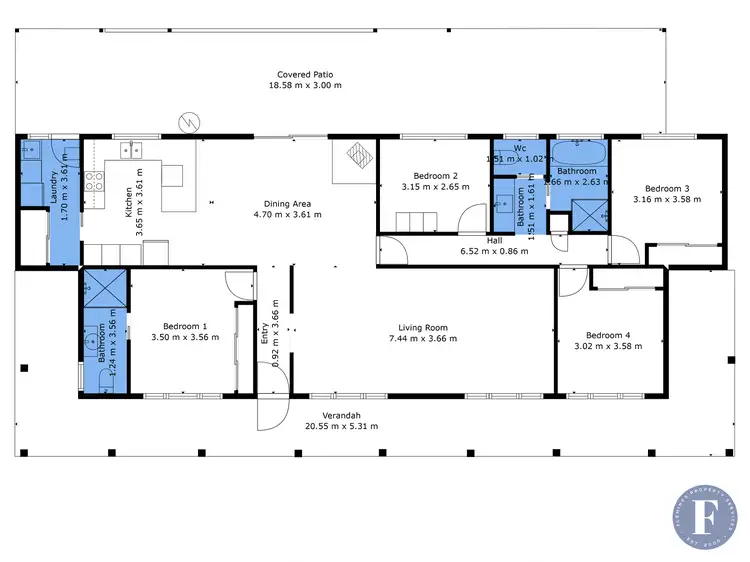 Floorplan of Homely house listing, 97 Long Street, Boorowa NSW 2586