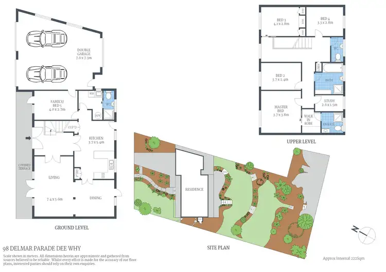 Floorplan of Homely house listing, 98 Delmar Parade, Dee Why NSW 2099