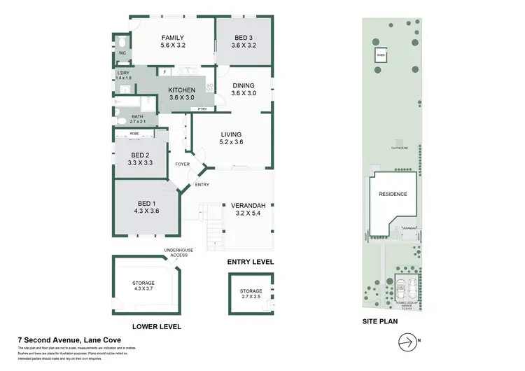 Floorplan of Homely house listing, 7 Second Avenue, Lane Cove NSW 2066