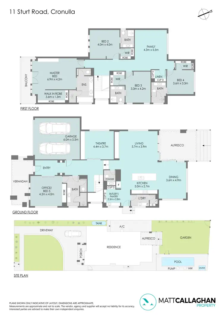 Floorplan of Homely house listing, 11 Sturt Road, Cronulla NSW 2230