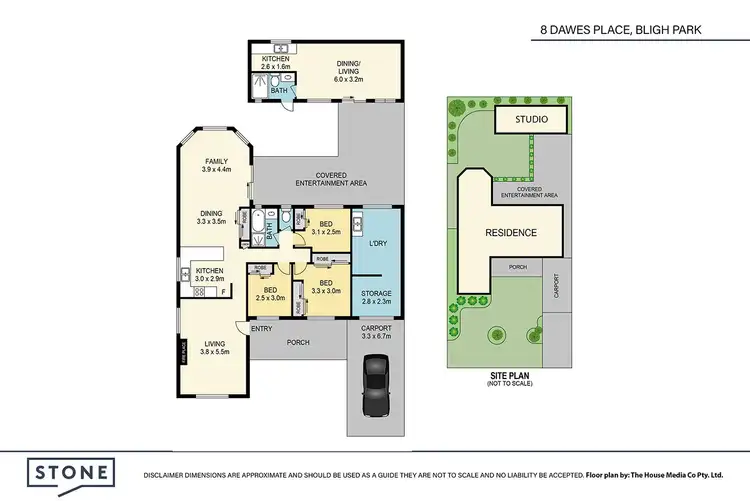 Floorplan of Homely house listing, 8 Dawes Place, Bligh Park NSW 2756