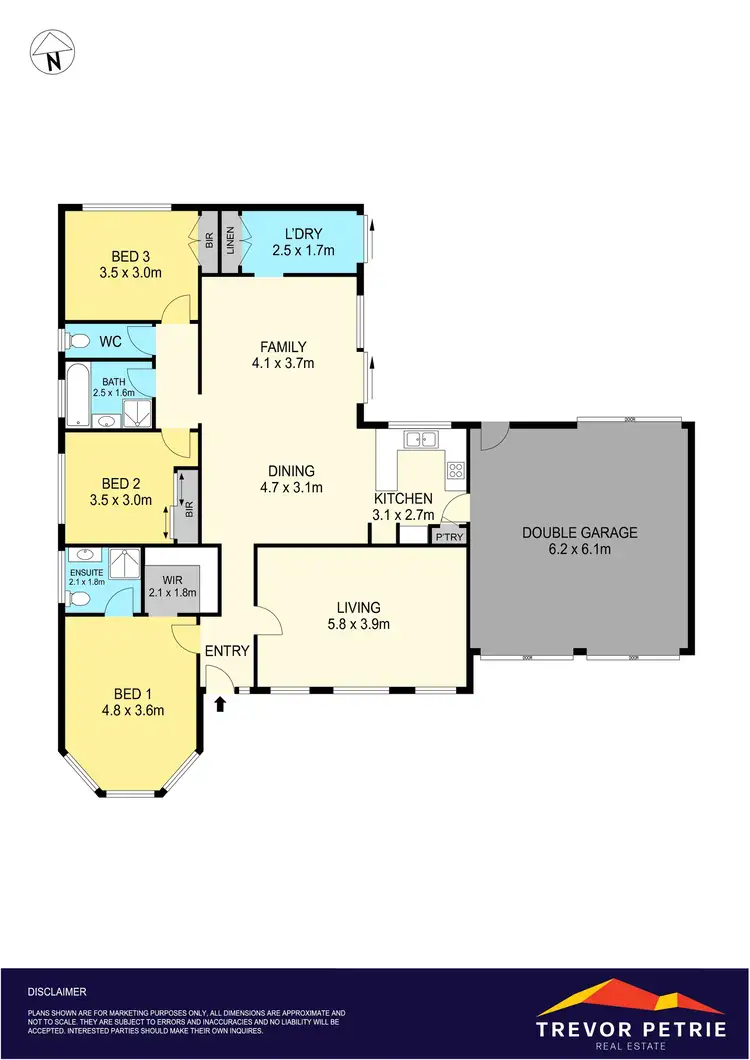 Floorplan of Homely house listing, 17 Belmar Crescent, Canadian VIC 3350