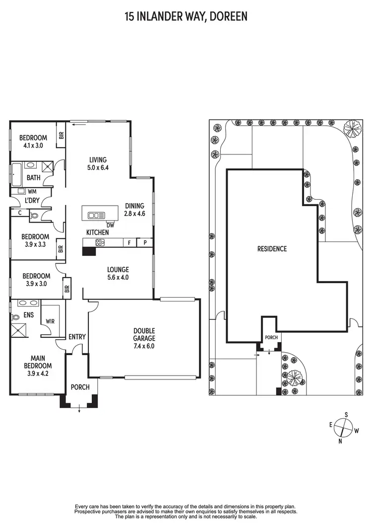 Floorplan of Homely house listing, 15 Inlander Way, Doreen VIC 3754