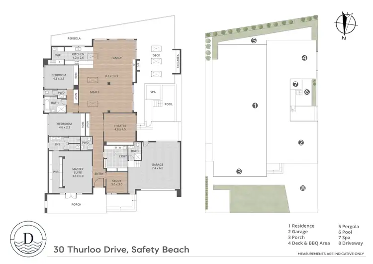 Floorplan of Homely house listing, 30 Thurloo Drive, Safety Beach VIC 3936