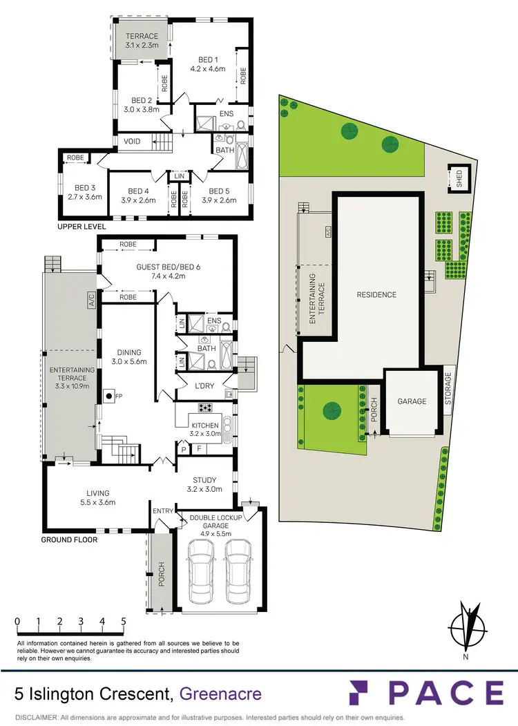 Floorplan of Homely house listing, 5 Islington Crescent, Greenacre NSW 2190