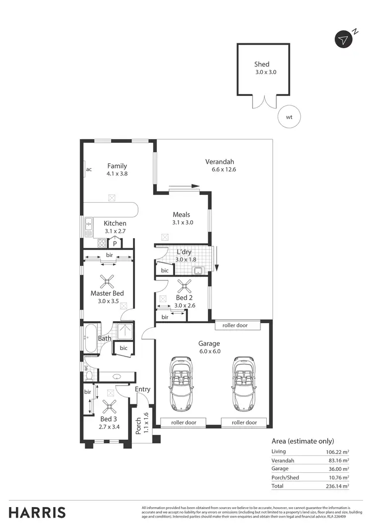 Floorplan of Homely house listing, 7 The Rise, Munno Para West SA 5115