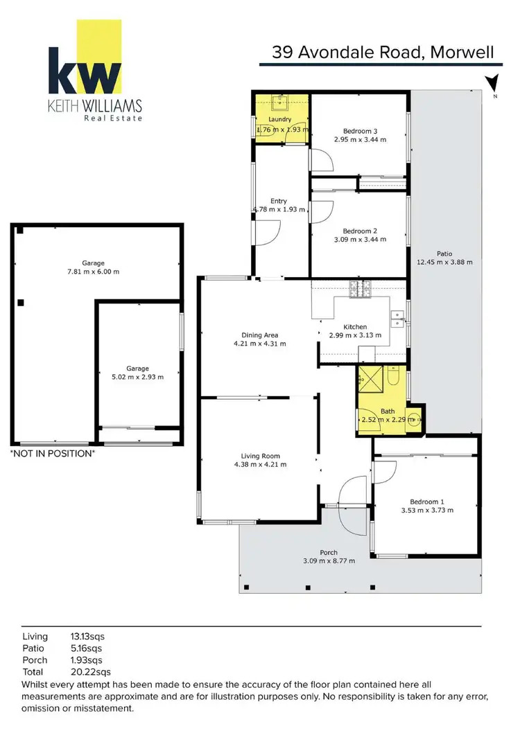 Floorplan of Homely house listing, 39 Avondale Road, Morwell VIC 3840