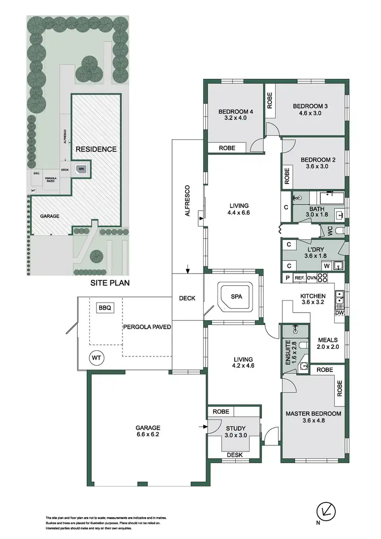 Floorplan of Homely house listing, 97 Rainier Avenue, Dromana VIC 3936