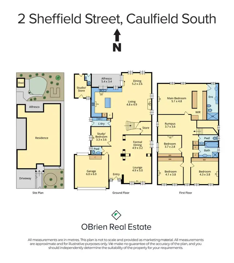 Floorplan of Homely house listing, 2 Sheffield Street, Caulfield South VIC 3162