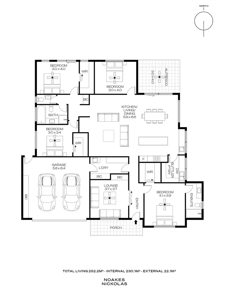 Floorplan of Homely house listing, 5 Vincent Street, South Plympton SA 5038