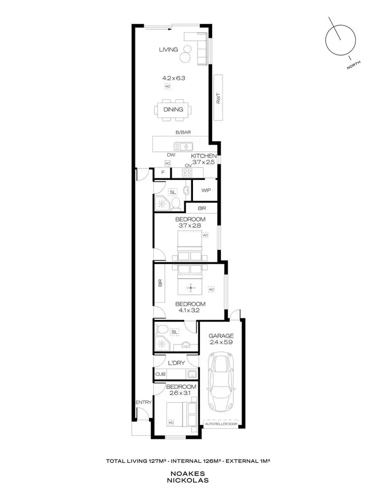 Floorplan of Homely house listing, 38A Alderman Avenue, Seacombe Gardens SA 5047