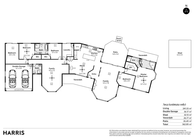Floorplan of Homely house listing, 9A Schocroft Avenue, Crafers SA 5152