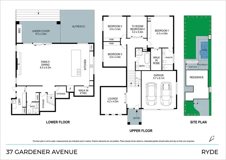 Floorplan of Homely house listing, 37 Gardener Avenue, Ryde NSW 2112