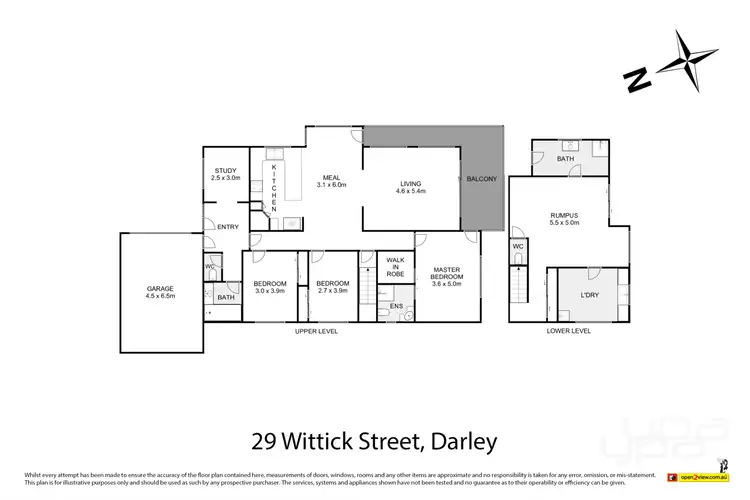 Floorplan of Homely house listing, 29 Wittick Street, Darley VIC 3340