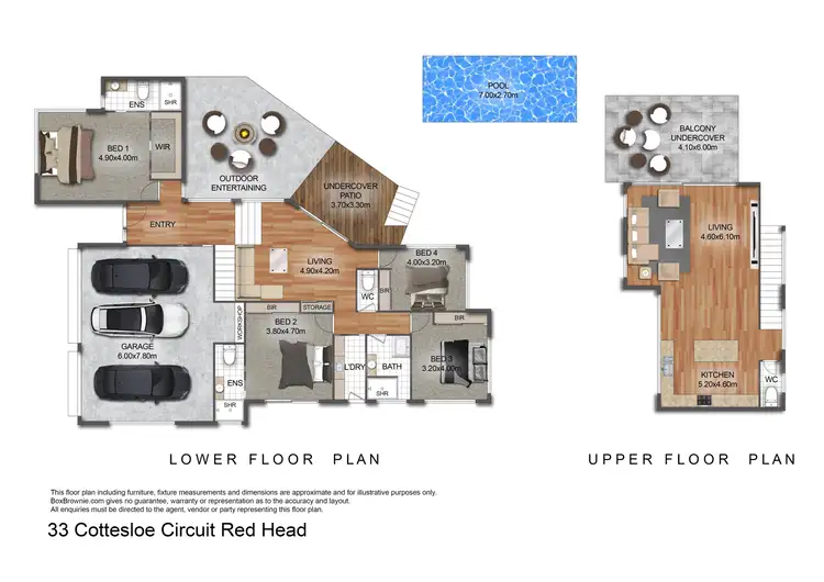 Floorplan of Homely house listing, 33 Cottesloe Circuit, Red Head NSW 2430
