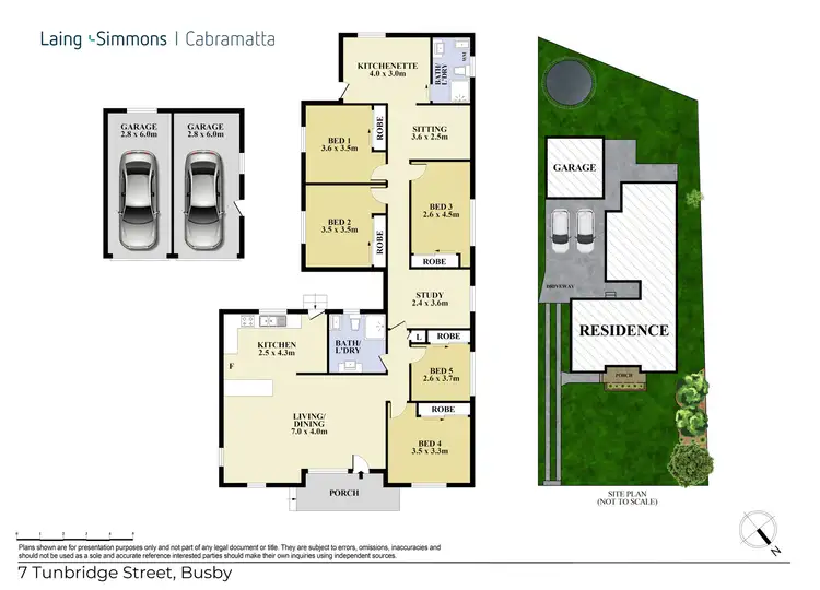 Floorplan of Homely house listing, 7 Tunbridge Street, Busby NSW 2168