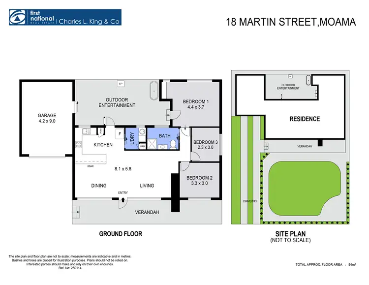 Floorplan of Homely house listing, 18 Martin Street, Moama NSW 2731