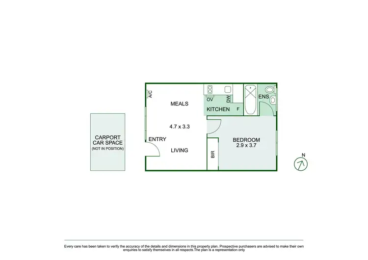 Floorplan of Homely apartment listing, 14/8 Robert Street, Elwood VIC 3184