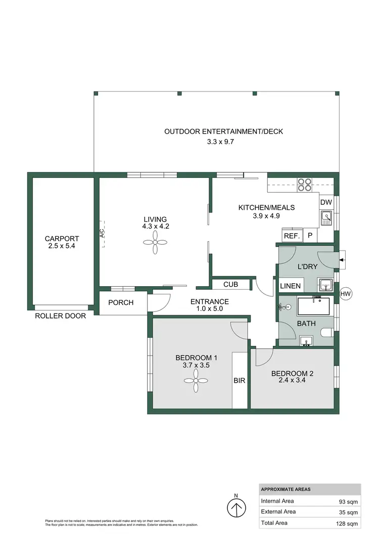 Floorplan of Homely unit listing, 3/22 Illawarra Avenue, Hove SA 5048